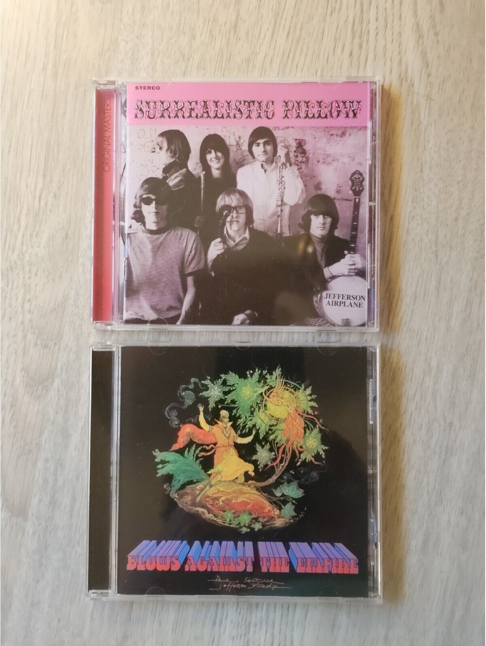 Jefferson Airplane Surrealistic Pillow & Jefferson Starship Blows Against Empire